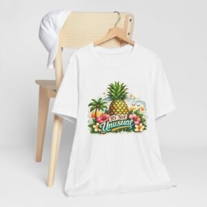 Pineapple Floral "It's Not Unusual" Graphic Tee