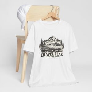 Chapel Peak Colorado Vintage Truck Mountain T-Shirt
